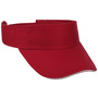 Classic Cotton Visor by Lipodo red