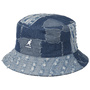 Denim Mashup Bucket Fishing Hat by Kangol denim
