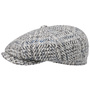 Hatteras Levico Flat Cap by Stetson grey