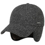 Vilson Wool Cap with Ear Flaps by Stetson anthracite
