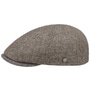 Garrick Virgin Wool Flat Cap by Lierys beige