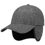Jerome Wool Cap With Ear Flaps by Lierys grey