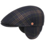 Simon Plus Flat Cap with Ear Flaps by Mayser navy