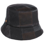 Maite Check Bucket Cloth Hat by Mayser black-green