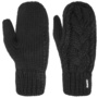 Tonella Mittens by Eisbär black