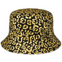Metallic Print Bucket Cloth Hat by New Era black