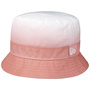 DipDye Bucket Cloth Hat by New Era pink
