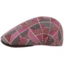 Tiled 507 Flat Cap by Kangol pink
