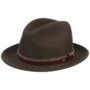 Acker Fedora LiteFelt Hat by Bailey 1922 brown