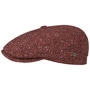 Currin Tweed Flat Cap by Bailey 1922 bordeaux