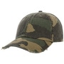 Destroyed Visor Camo Strapback Cap camouflage