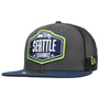 59Fifty NFL Draft21 Seahawks Cap by New Era anthracite