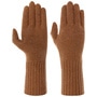 Cashmere Full-Fingered Gloves by Seeberger brown