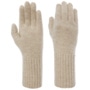 Cashmere Full-Fingered Gloves by Seeberger beige