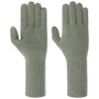 Cashmere Full-Fingered Gloves by Seeberger light olive