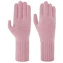 Cashmere Full-Fingered Gloves by Seeberger rose