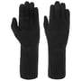 Cashmere Full-Fingered Gloves by Seeberger black