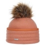 Glenna Milled Wool Hat by Seeberger apricot
