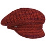 Lasenia Knit Newsboy Cap by McBURN red