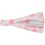 3 in 1 Dots Kids Headband by Lipodo white-pink