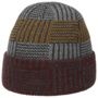 Tricolour Beanie With Cuff by Lipodo anthracite