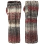 Kalalita Wrist Warmers by Lierys grey-red