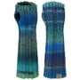 Kalalita Wrist Warmers by Lierys green-blue