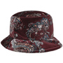 Paisley Velvet Bucket Hat by Lierys bordeaux