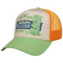Tiki Lounge Trucker Cap by Stetson orange