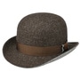 Shetland Wool Bowler Hat by Alfonso D’Este brown