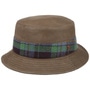 Max Bucket Leather Hat by Alfonso D’Este brown