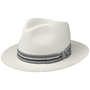 Veliano Fedora Panama Hat by Lierys white