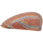 Melaco Driver Flat Cap by Stetson orange
