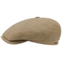 Cotton Classic Twill Flat Cap by Stetson beige