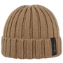 Cashmere Beanie Hat by Borsalino beige
