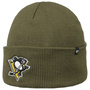 Haymaker Cuff Penguins Beanie Hat by 47 Brand olive