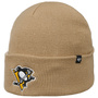 Haymaker Cuff Penguins Beanie Hat by 47 Brand beige
