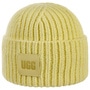 Chunky Rib Beanie Hat by UGG pastel yellow