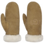 Shearling Mittens by UGG beige