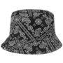 Paisley Bucket Cotton Hat by Lipodo black