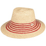 Melenja Straw Hat by Seeberger red