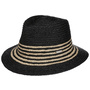 Melenja Straw Hat by Seeberger black