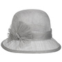 Valeska Sinamay Straw Hat by Seeberger grey