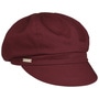 Azalee Newsboy Cap by Seeberger bordeaux