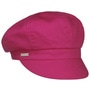 Azalee Newsboy Cap by Seeberger fuchsia