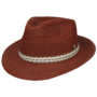 Crochet Bogart Straw Hat by Lierys rust