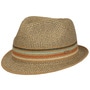 Fluoriet Straw Trilby Hat by Barts khaki