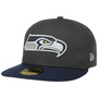59Fifty Seahawks Cap by New Era anthracite