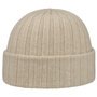 Undyed Sustainable Cashmere Beanie Hat by Stetson oatmeal
