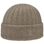 Undyed Sustainable Cashmere Beanie Hat by Stetson dark beige